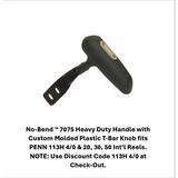 PENN 113H 4/0 No-Bend handle fitment and discount code 113H 4/0