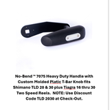 Shimano TLD 20 30 Tiagra No-Bend handle fitment and discount code TLD 2030