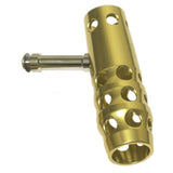 Handle (3.5") with GOLD T-Bar Knob (3.6") for ABU GARCIA 8mm x 5mm and  7mm x 4mm BaitCasters