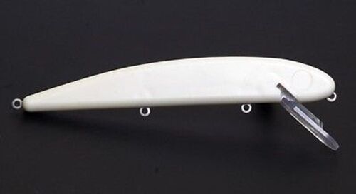 9 UNPAINTED JAKE Type TopWater Muskie Striper Baits 10"