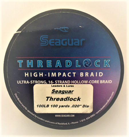 DIY WIND-ON Leader Hollow Braid 100# 100 Yards w/ Splicing Needle, Latch & Loop Include Seaguar Threadlock Hollow Specrtra & RPH Needle